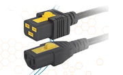Schurter V-Lock IEC C13 & C19 Cordsets